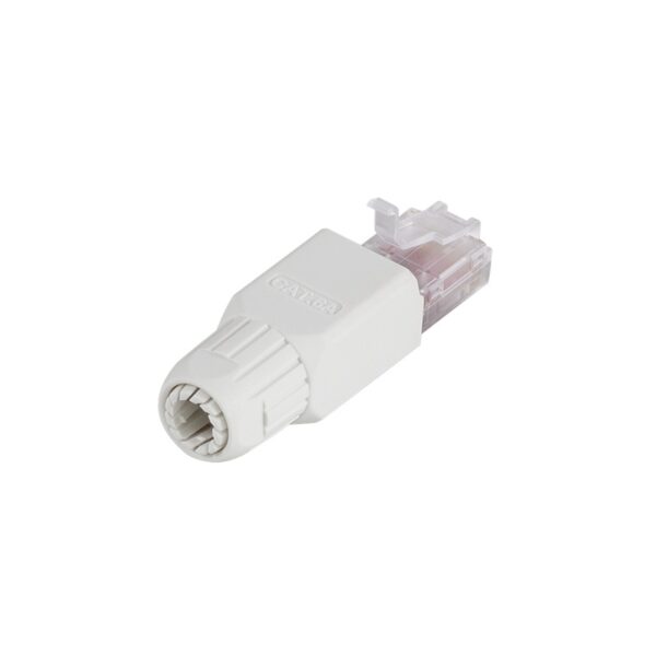 Produktbild MVT 200 108  -  Feldkonfektionierbarer Cat.6A RJ45 Stecker, werkzeugfreie Montage